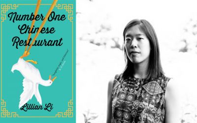 Photo of Lillian Li and her novel Number One Chinese Restaurant