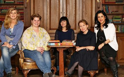 Photo of 2018 Women's Prize judging panel with the shortlist